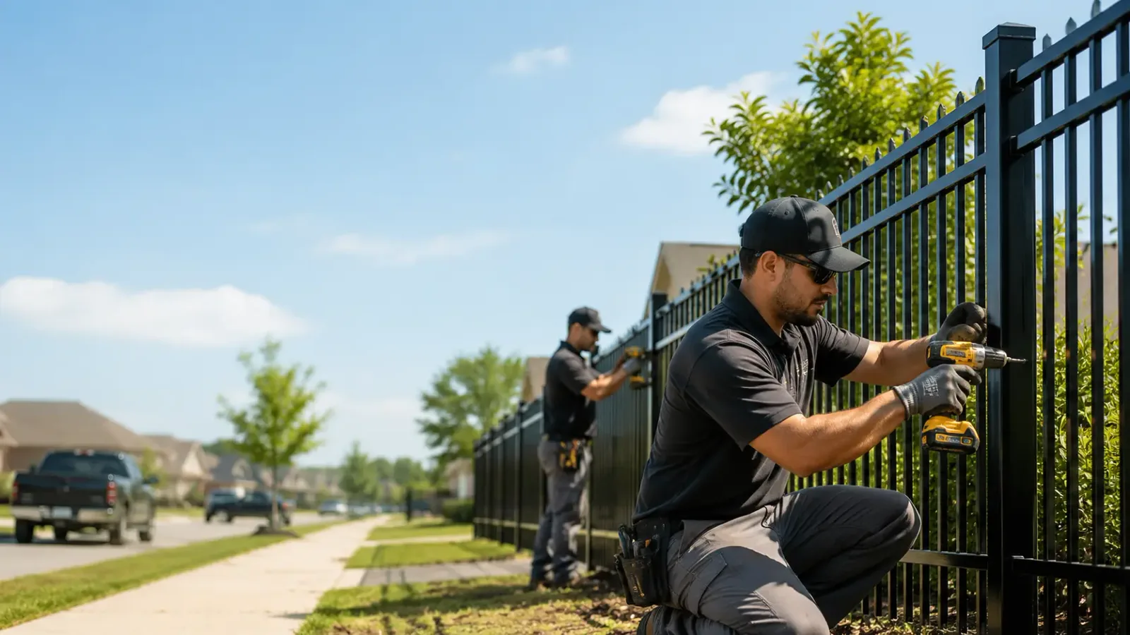 Metal Fence Installation in Hanceville, AL
